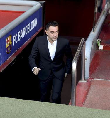 Xavi: cien días subido a una montaña rusa
