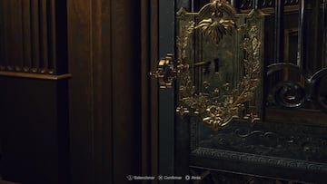 El llavero tiene 4 llaves, pero solo esta abre la puerta
