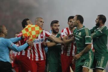 Olympiakos vs. Panathinaikos, el clásico que tiene máxima seguridad en Grecia