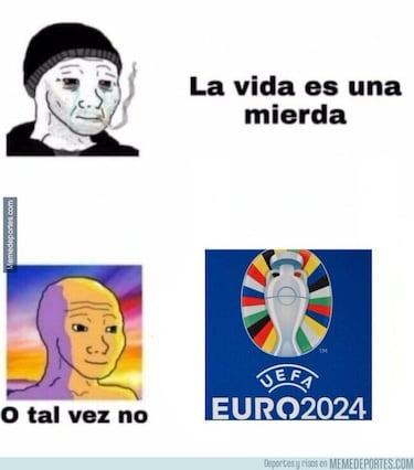 La máscara de Mbappé, lo más viral entre los memes de la EURO