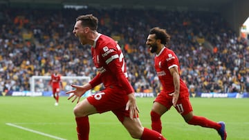 Mohamed Salah selflessly teed up his team mates for two assists in Liverpool’s comeback at Molineux. But who holds the record?