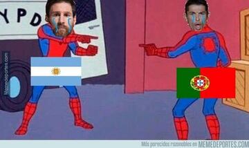 Los memes más divertidos del Uruguay-Portugal