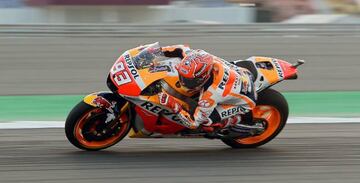 Marc Márquez, en Qatar.