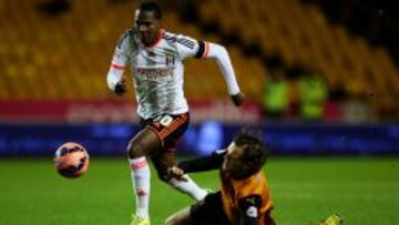 En el Fulham, Hugo Rodallega jug&oacute; tres temporadas y marc&oacute; 20 goles.