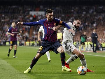 Messi y Carvajal 