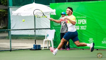 Garín da el golpe y elimina al segundo favorito en Bangkok