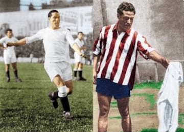 Gaspar Rubio intercaló ambos equipos en su carrera. Jugó en el Real Madrid entre 1928 y 1932, pasó la temporada siguiente (32/33) y después regresó al Madrid la temporada 39/40.