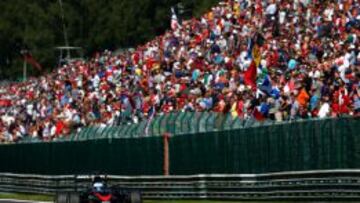 McLaren Honda en Spa.