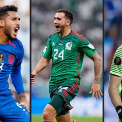 Copa Oro 2023: USA, México y Guatemala lideran el XI ideal de la fase de grupos