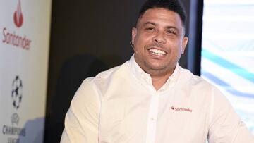 09/05/19 RUEDA DE PRENSA DE RONALDO NAZARIO Y BANCO SANTANDER