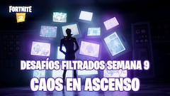 Fortnite Temporada 1: desafíos filtrados de la Semana 9
