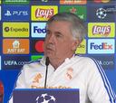 Ancelotti: "Mañana jugarán los mejores"