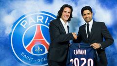 El PSG anuncia la renovación de Cavani hasta junio de 2020