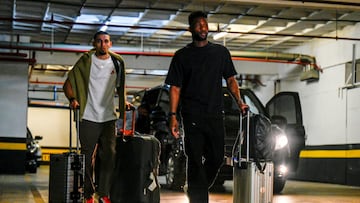 Jefferson Lerma y Daniel Muñoz en la Selección Colombia