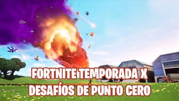 Fortnite: guía de desafíos de Punto Cero