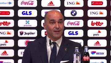 Roberto Martínez sale a escena sobre el futuro de Hazard
