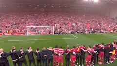 Anfield in tears: Liverpool celebrate Premier League title as ‘You’ll Never Walk Alone’ echoes