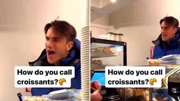 Un francés pide un croissant en una cafetería y acaba mal: el camarero no daba crédito