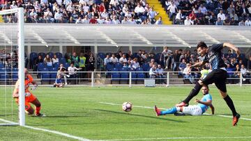 El Atalanta se impone al Nápoles con un gol de Petagna