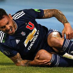 Pinilla se perdería el reinicio del torneo ante Huachipato