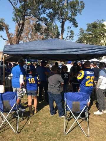 Así se vivió el partido de los Rams como aficionado