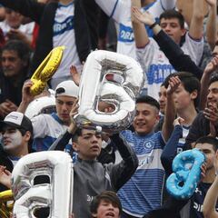 "A la B": Las burlas de los hinchas de la UC a la U en el clásico