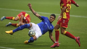 Grippo toma posiciones en la defensa del Oviedo