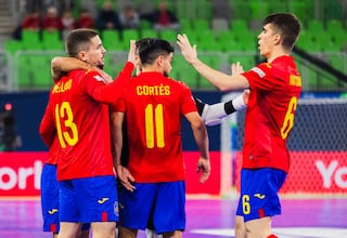 Resumen, resultado y ganador del Bielorrusia - España: partido de la Eurocopa de fútbol sala hoy en vivo online