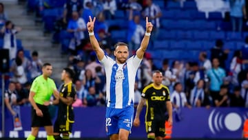20/05/24 PARTIDO SEGUNDA DIVISION
ESPANYOL - REAL OVIEDO
GOL 1-1 BRAITHWAITE ALEGRIA