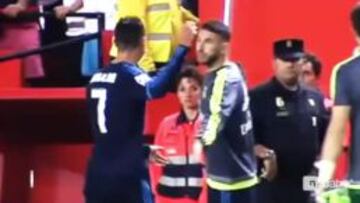 Ramos, con Cristiano.