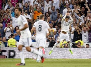 Cristiano Ronaldo celebrando el gol del empate