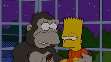 Los Simpson predijeron la tragedia del zoo de Cincinnati.
'Bart tiene dos mamás', temporada 17.