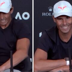 Todos recuerdan el famoso tirón de Nadal: le volvió a pasar y su reacción fue de puro genio