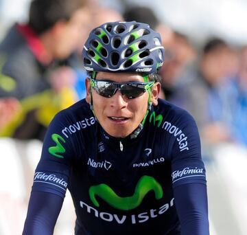 Vuelta a Cataluña - 20 de marzo de 2013. En su segundo año con el Movistar Team, el colombiano se impuso en la etapa 3 de la carrera. 