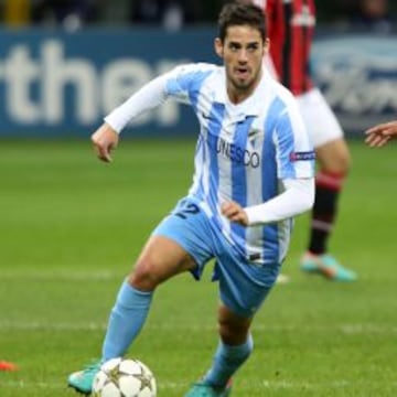 Isco durante un partido de Champions contra el Milan el 6 de noviembre.