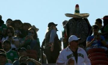 Afición mexicana puso el ambiente en el Levi's Stadium