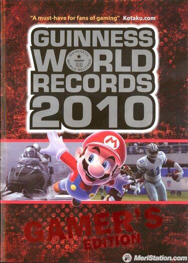 El libro Guinness World Records 2010 Gamer's Edition se publicará a principios de 2010