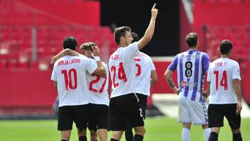 El Sevilla Atlético ridiculiza al Valladolid y complica a Herrera