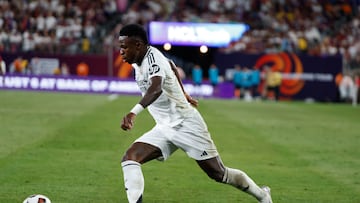 The Brazil winger can’t wait to join forces with new teammates Mbappé and Endrick at the Estadio Santiago Bernabéu.