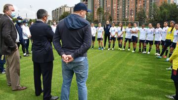 Selección Colombia Femenina recibe visita de Jesurún