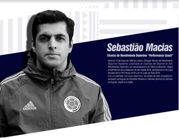 Sebastiao Macias, técnico de rendimiento deportivo