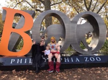 Sergio Rodríguez con su familia en el zoo de Filadelfia @sergiorodriguezoficial
