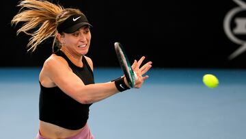 Paula Badosa, contra Peyton Stearns en Adelaida.