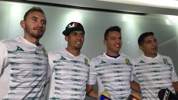 El conjunto esmeralda presentó oficialmete este día a los nuevos jugadores con los que contará para la próxima temporada en la Liga MX.