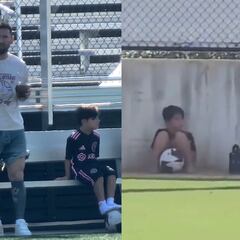 Messi aprovecha tiempo con sus hijos tras no viajar con Inter Miami a Atlanta