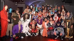 El plantel del Vélez despidió el año con una fiesta de disfraces: los más originales y llamativos