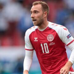 Eriksen podría volver a entrenar dentro de un mes