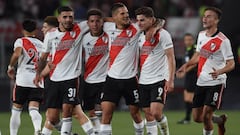 El imparable River goleó a Argentinos y se corta