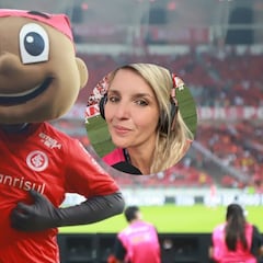 Una periodista denuncia una agresión sexual de la mascota del Internacional de Porto Alegre