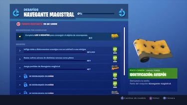 Fortnite: Desafíos de Navegante Magistral